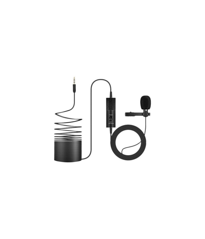 Mini Microfono Lavalier Omnidirezionale 360° Per Smartphone Fotocamera Q-955s         
