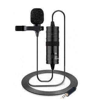 Mini Microfono Lavalier Omnidirezionale 360° Per Smartphone Fotocamera Q-955s         