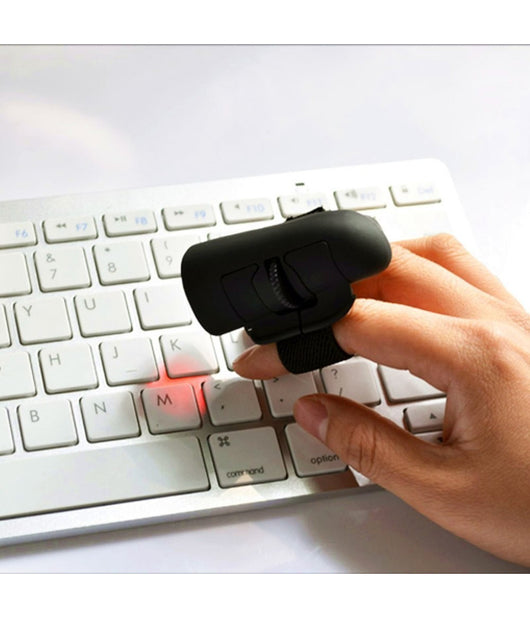 Mini Mouse Ottico 3d Da Dito Ad Anello 1600 Dpi Usb Per Pc Computer Laptop Win         