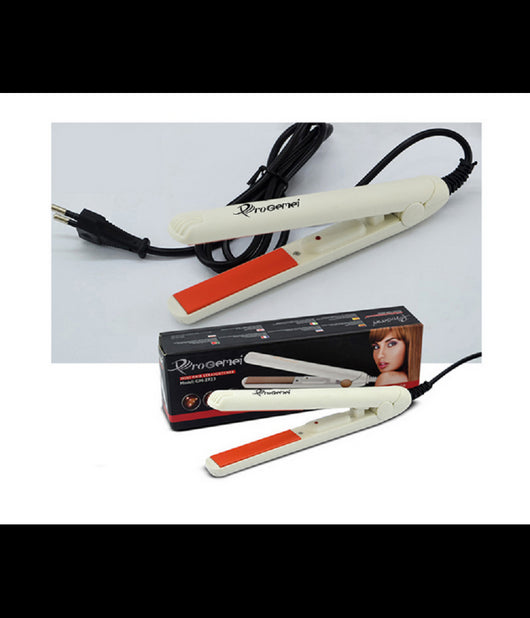 Mini Piastra Per Capelli In Ceramica Portatile Viaggio Comoda Borsa 150° Gm-2923         