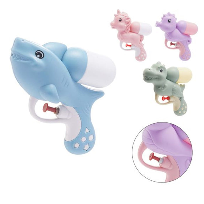 Trade Shop - Mini Pistola A Spruzzo D'acqua Per Bambini Animaletti Gioco Combattimenti 14x12cm 618557 -