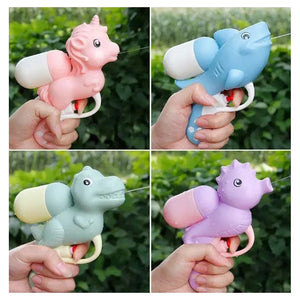 Trade Shop - Mini Pistola A Spruzzo D'acqua Per Bambini Animaletti Gioco Combattimenti 14x12cm 618557 -