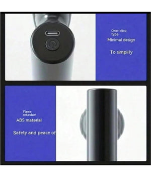 Mini Pistola Massaggio Schiena Spalla Pancia Coscia Viso Ricarica Usb 4 Velocità          