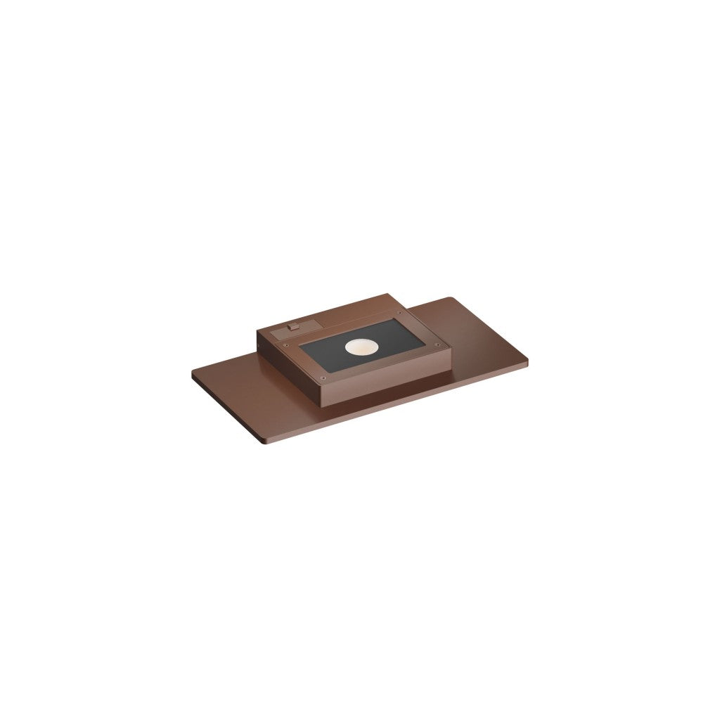Mini Pla Corten - Applique a led da muro 20W CCT Switch 2700K/3200K/4000K in alluminio, Luce murale verso l'alto - Beneito & Faure