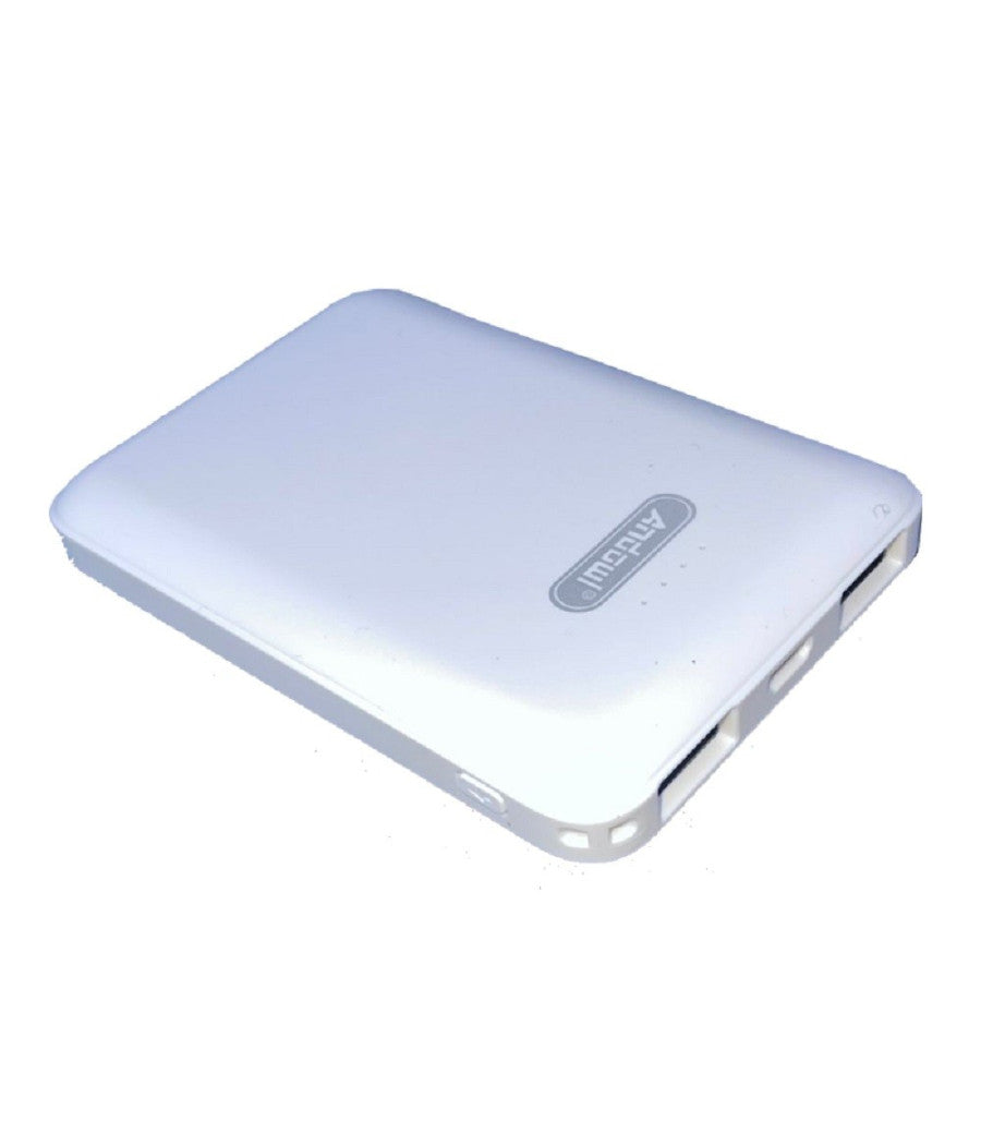 Mini Power Bank Capacità  5000mah Q-t68 Portatile Ricarica Rapida 2 Porte Usb         