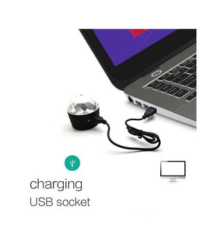 Mini Proiettore Di Stelle Controllo Vocale Led Multicolor Ricaricabile Portatile         