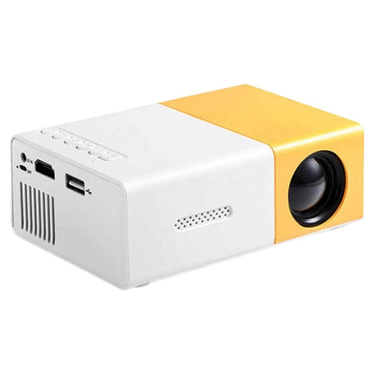 Trade Shop - Mini Proiettore Portatile 1080p Telefono Smart Home Uso Esterno Usb Laptop Ios         