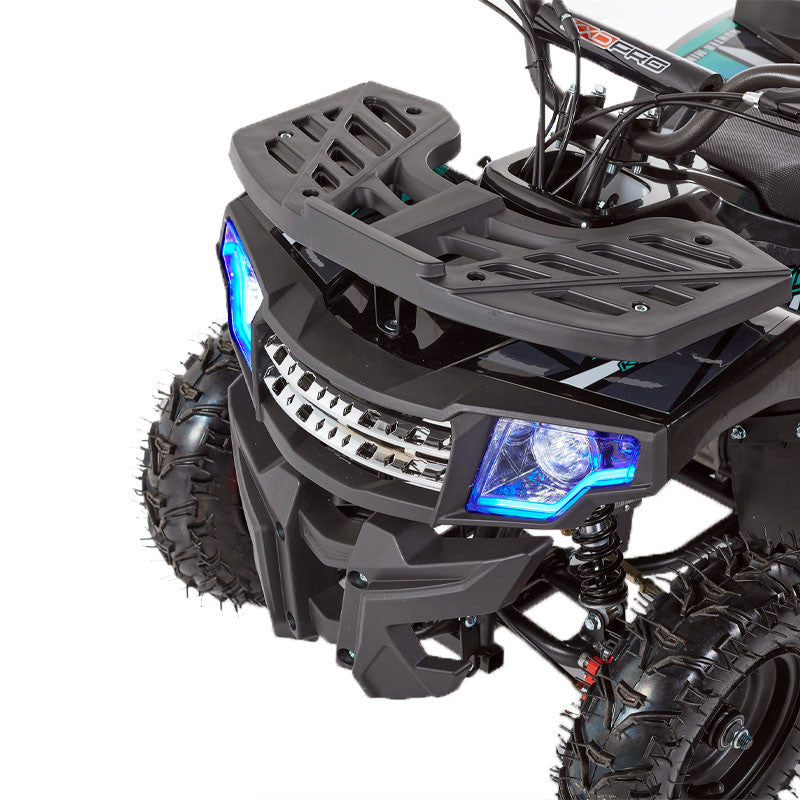 Miniquad ATV KXD Mini New Hunter  Ruota 6"-Azzurro