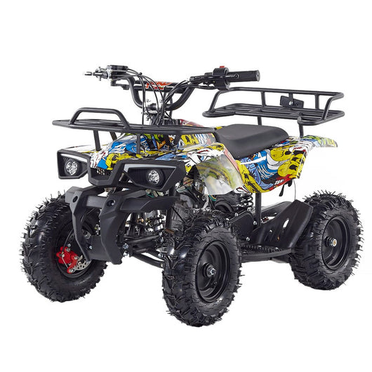 Miniquad ATV KXD Mini Hunter M8ES Ruota 6"-Giallo