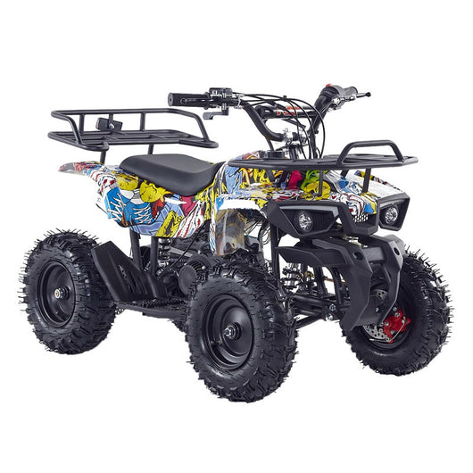 Miniquad ATV KXD Mini Hunter M8ES Ruota 6"-Giallo