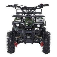 Miniquad ATV KXD Mini Hunter M8ES Ruota 6"-Verde