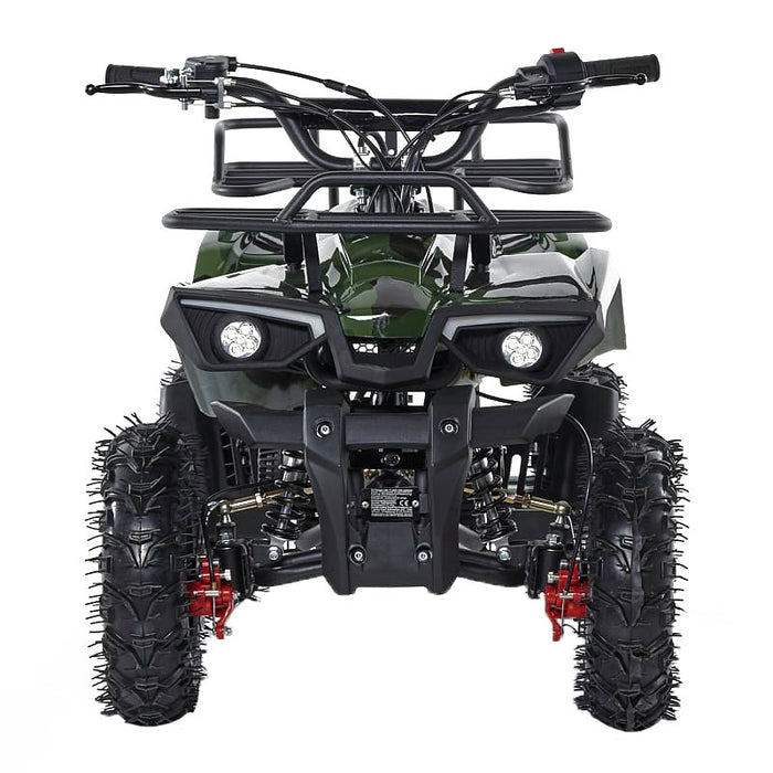 Miniquad ATV KXD Mini Hunter M8ES Ruota 6"-Verde