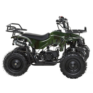 Miniquad ATV KXD Mini Hunter M8ES Ruota 6"-Verde