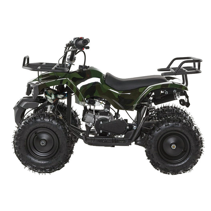 Miniquad ATV KXD Mini Hunter M8ES Ruota 6"-Verde