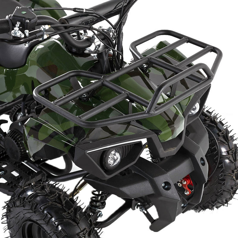Miniquad ATV KXD Mini Hunter M8ES Ruota 6"-Verde