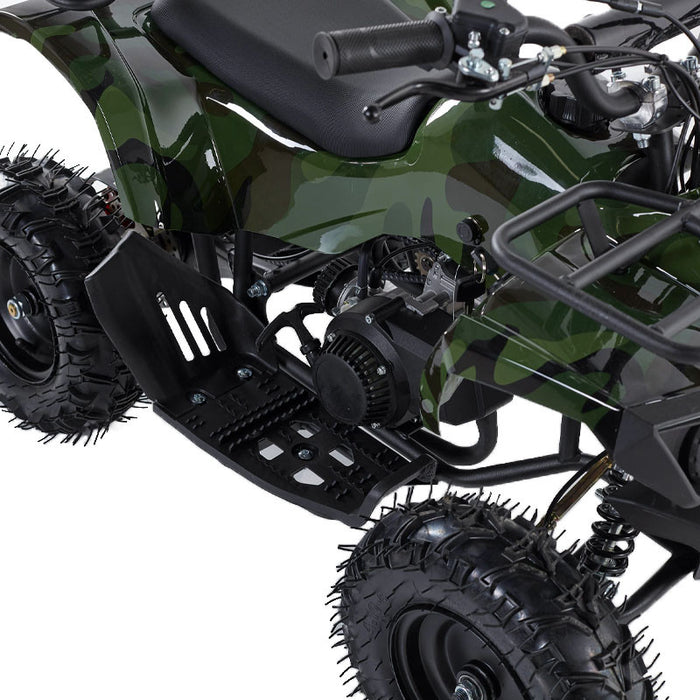Miniquad ATV KXD Mini Hunter M8ES Ruota 6"-Verde