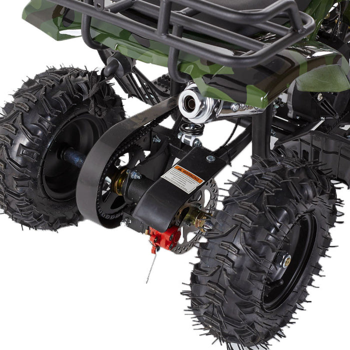 Miniquad ATV KXD Mini Hunter M8ES Ruota 6"-Verde