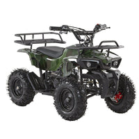 Miniquad ATV KXD Mini Hunter M8ES Ruota 6"-Verde