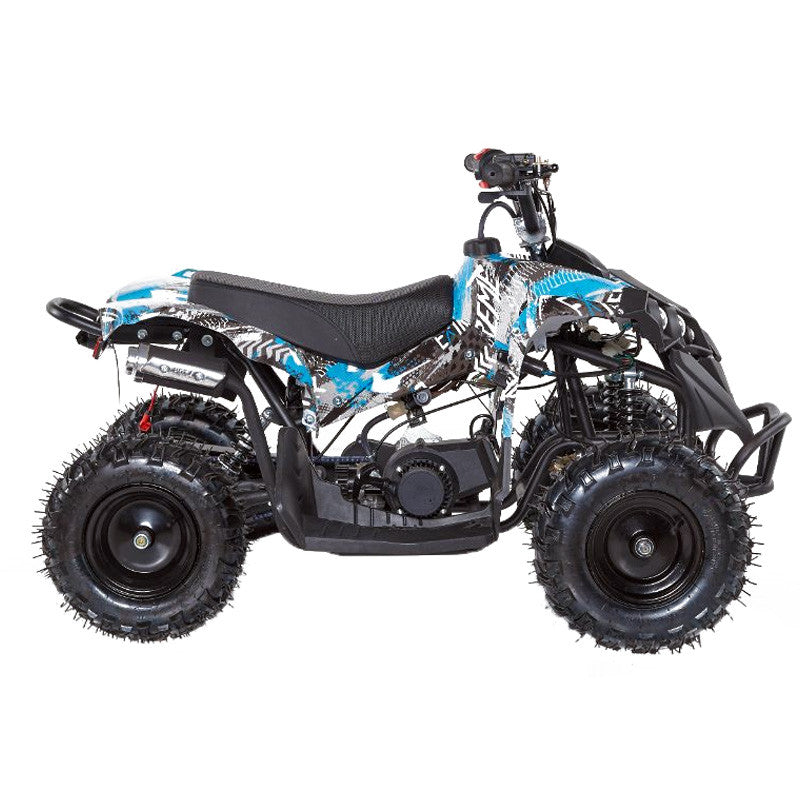 Miniquad ATV KXD REPTY M3ES Ruota 6"-Azzurro