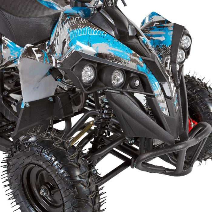 Miniquad ATV KXD REPTY M3ES Ruota 6"-Azzurro