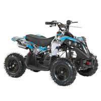 Miniquad ATV KXD REPTY M3ES Ruota 6"-Azzurro