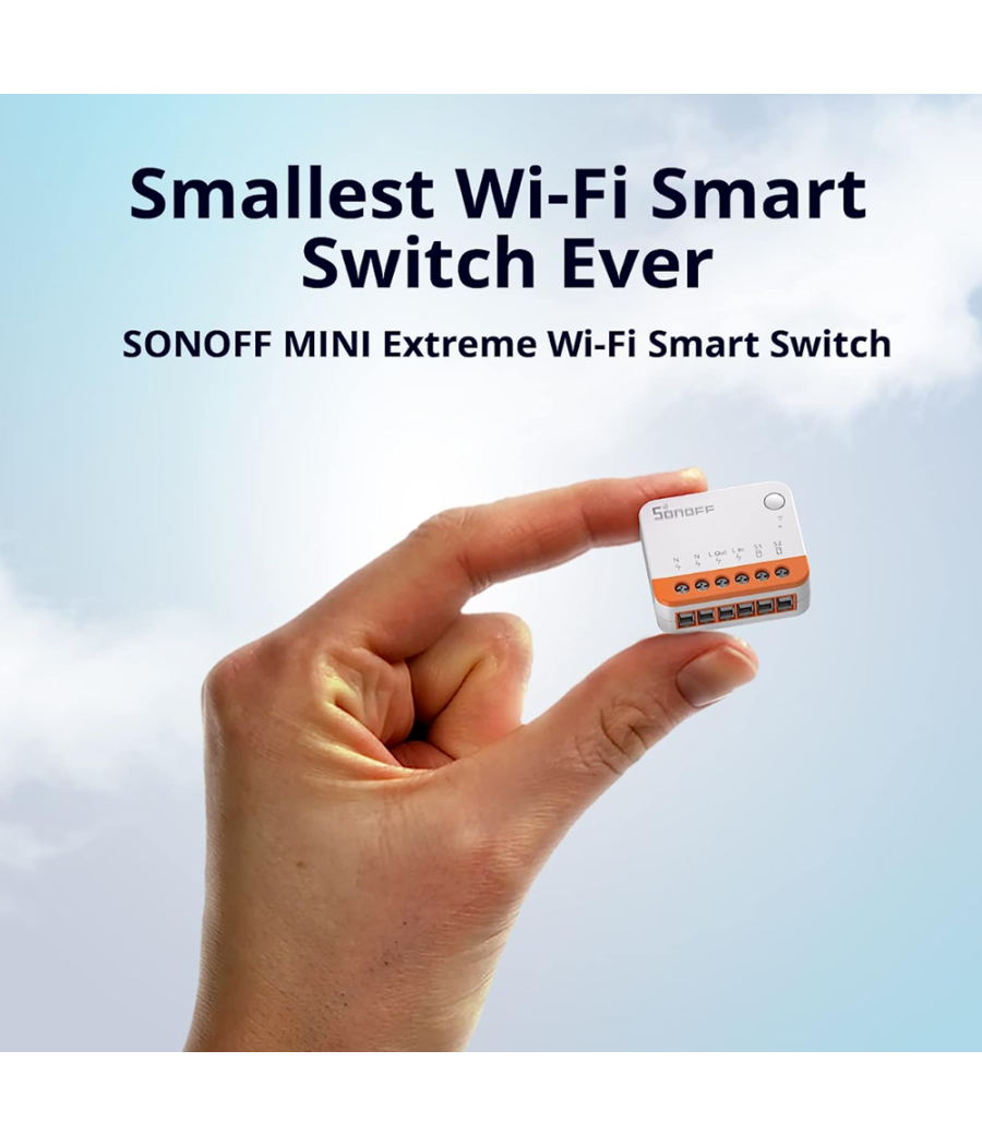 Mini R4 Extreme Wifi Smart Compatibile Controllo App Alexa Google Home Sonoff         