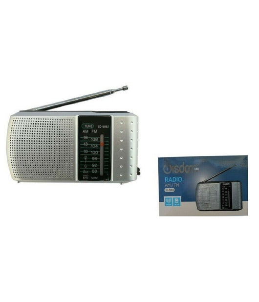 Mini Radio Am Fm Portatile Con Antenna Radiolina Stereo Musica Xc-5002         