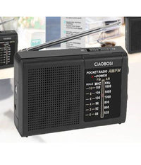 Mini Radio Fm Portatile Tascabile Bande Am Fm Ricevitore Audio Musica Tx-8184         