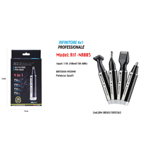 Mini Rasoio Ricaricabile 4in1 Tagliacapelli Elimina Peli Sopracciglia Rif-na005         