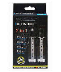 Mini Rasoio Ricaricabile 2in1 Rifinitore Peli Naso Barba Portatile 3w Rif-na007         