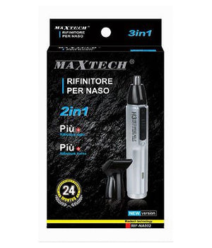 Mini Rasoio Uomo Barba Naso Basette Peli Con Ricambio 3w Ricaricabile Rif-na002         