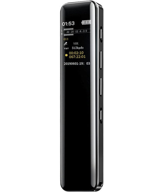 Mini Registratore Vocale Audio Digitale 8gb Con Schermo Lcd Ricaricabile Q-lc501         