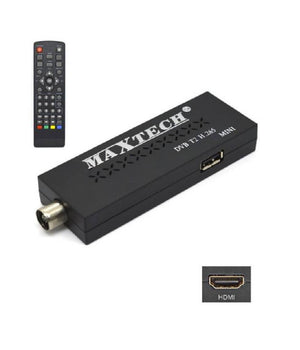 Mini Ricevitore Decoder Digitale Terrestre Dvb-t2 H265 10 Bit Hdmi Usb Dg-t0ss         