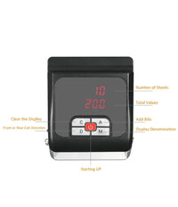 Mini Rilevatore Banconote False Verifica Conta Banconote A Batteria Litio         