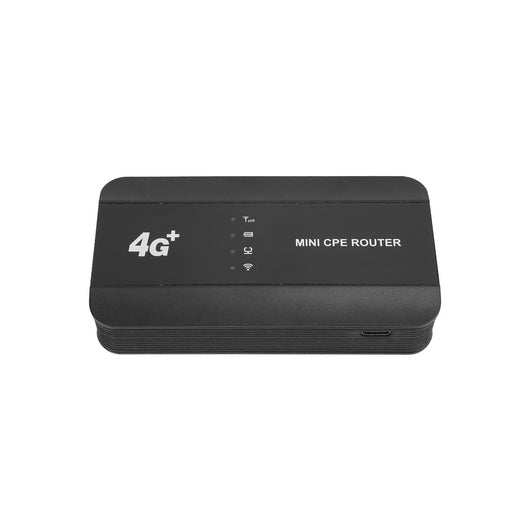 Trade Shop - Mini Router Cpe Ethernet 4g Lte Wifi 6 300mbps Rj45 Slot Scheda Sim Tipo C Portatile         