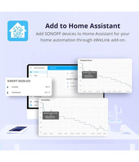 Mini Sensore Temperatura Umidità  Termometro Igrometro Display Lcd Sonoff Snzb-02d         