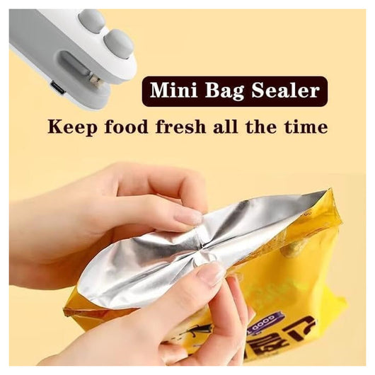 Mini Sigillante 2 In 1 Usb Ricaricabile Portatile Per Sigillare Sacchetti Alimenti