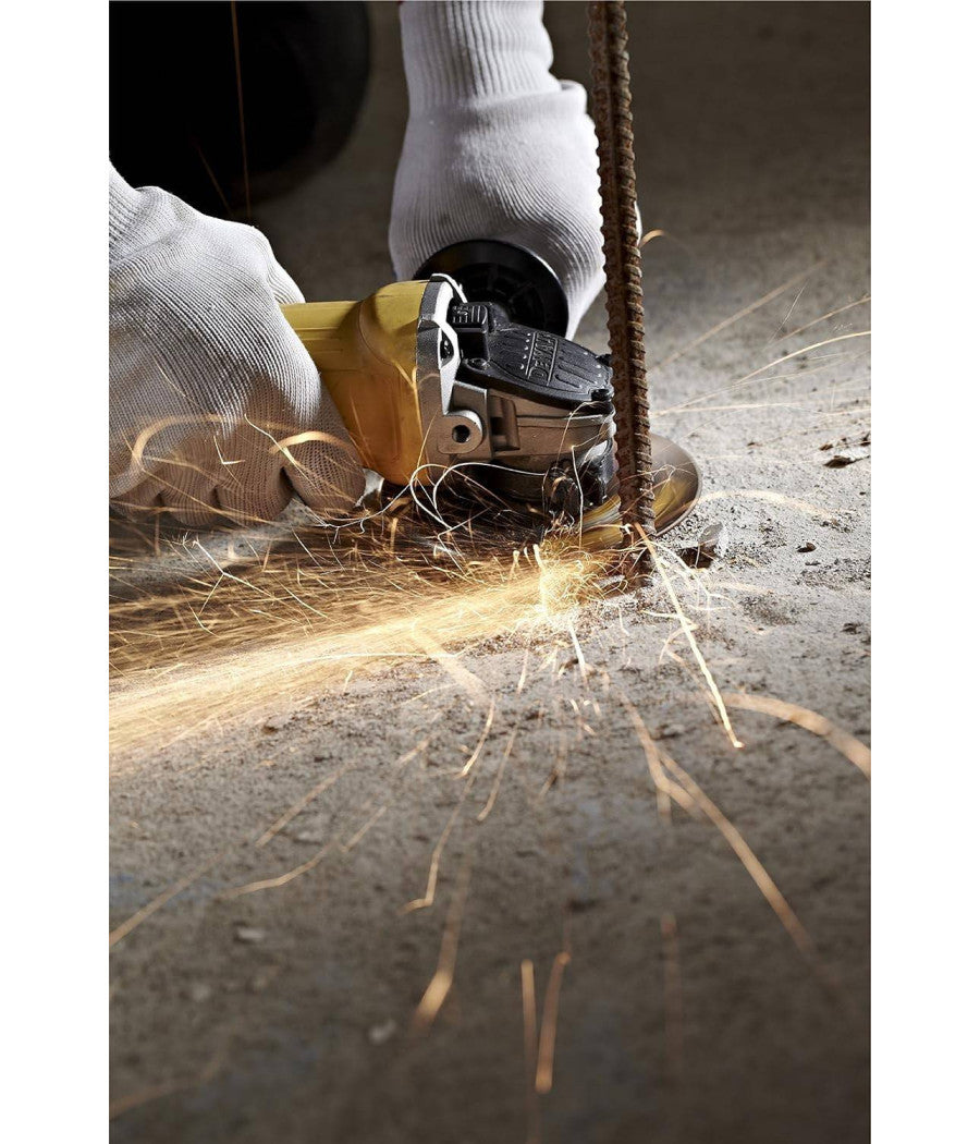 Mini Smerigliatrice Angolare 730w 115mm Flex Dewalt Dwe4016 Interruttore No-volt         