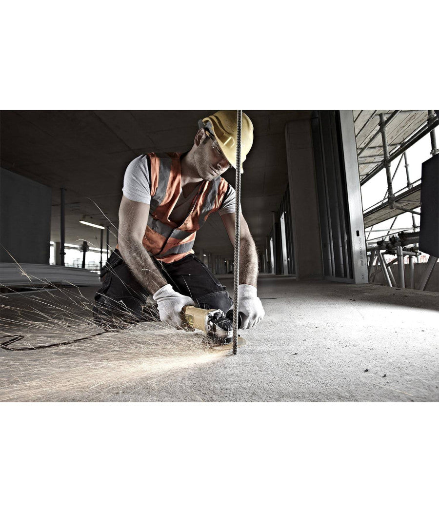 Mini Smerigliatrice Angolare 730w 115mm Flex Dewalt Dwe4016 Interruttore No-volt         