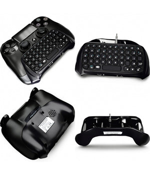 Mini Tastiera Wireless Senza Fili Per Controller Dualshock Ps4 Slim Pro Qwerty         