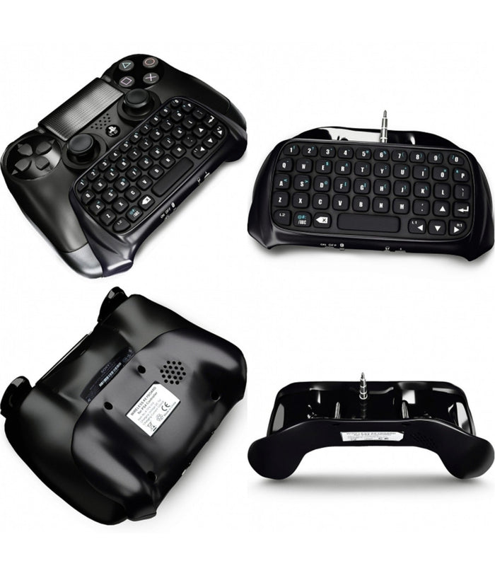 Mini Tastiera Wireless Senza Fili Per Controller Dualshock Ps4 Slim Pro Qwerty         