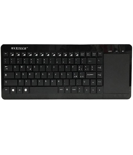Mini Tastiera Wireless Touchpad Keyboard Smart Tv Computer Pc 2.4ghz Maxtech Ek-950m         
