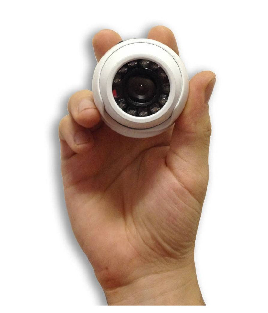 Mini Telecamera Dome Ahd Videosorveglianza Full Hd 1080p 3.6mm 12led Video 1.3mp         