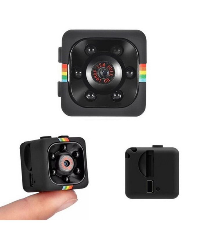 Mini Telecamera Sicurezza Hd Ricaricabile Compatto Rilevamento Movimento Q-s712         