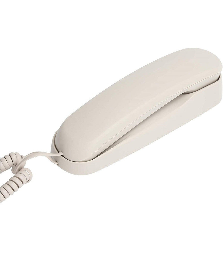 Mini Telefono Fisso Con Filo Linea Fissa Classico Da Parete Ufficio Famiglia         