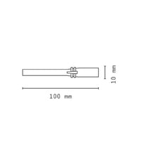 Mini Torcia Led Portachiavi Cree A Forma Di Penna In Alluminio Tascabile Dt-2091         