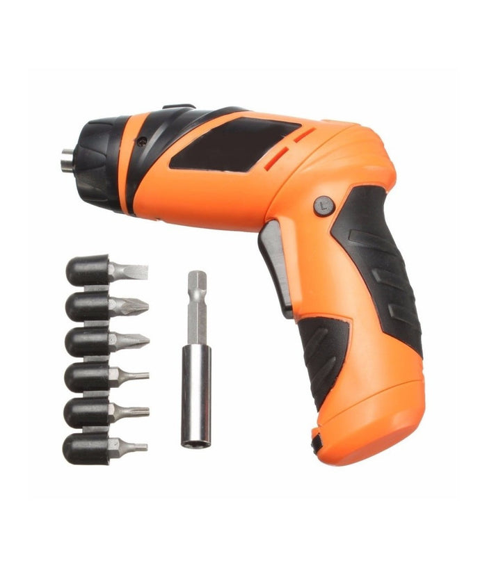 Mini Trapano Elettrico Compatto A Batteria Ricaricabile 6v Wireless Cordless Cacciavite         