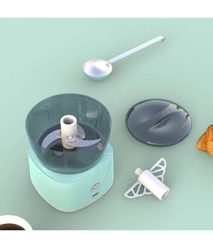 Mini Tritatutto Elettrico Robot Cucina Miscelatore Alimentare Portatile Senza Fili         