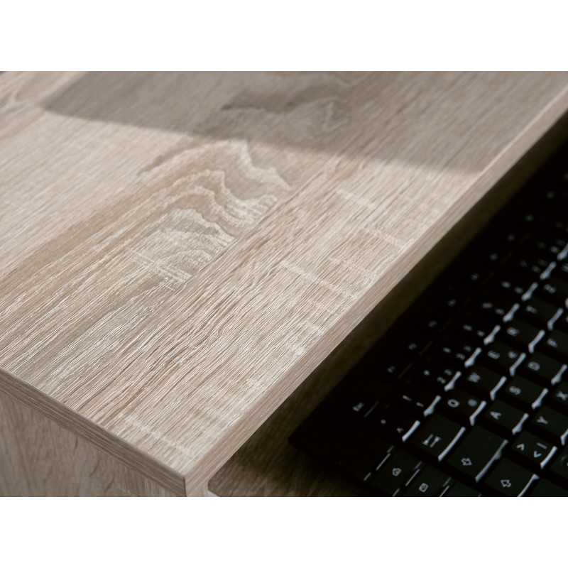 Mini ufficio Inter Link con ruote laminato finitura rovere