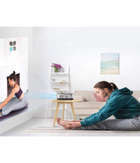 Mini Video Proiettore Led Full Ultra Hd Home Cinema Wifi Android 11.0 Ab-r36         